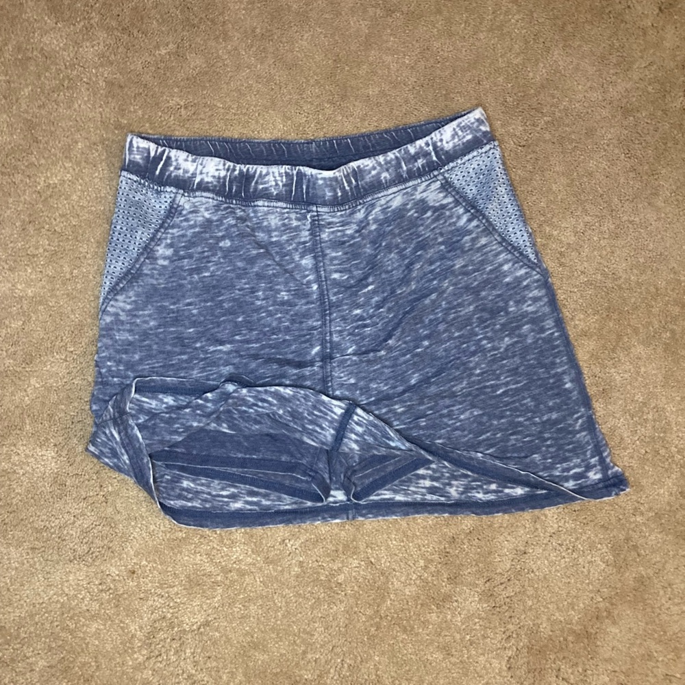 Silver Wear Gray Blue Skort